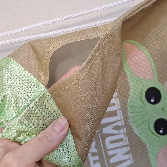 Star Wars The Mandalorian Kids Drawstring Bag - Picture 3 of 7